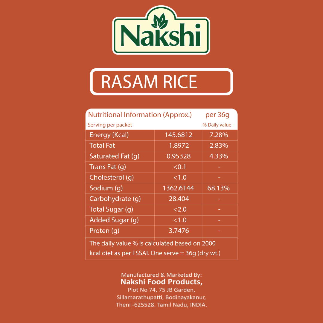 Nakshi Rasam Rice
