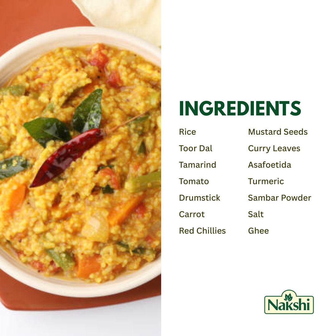 Nakshi Sambar Rice